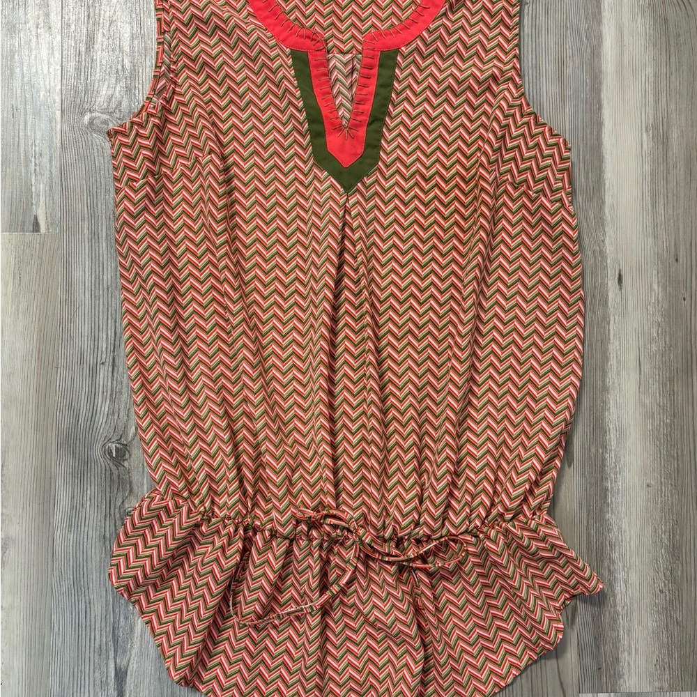 Chevron Patterned Sleeveless Top - image 7